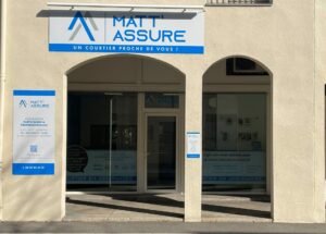 Façade du siège MATT’CONSEIL Patrimoine à Orange – Cabinet de conseil en gestion patrimoniale